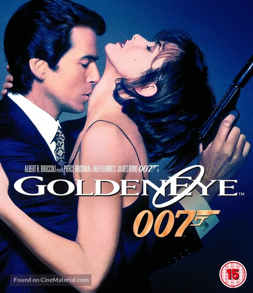 GoldenEye - British Blu-Ray movie cover