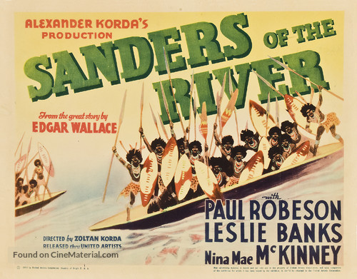 Sanders of the River - Movie Poster