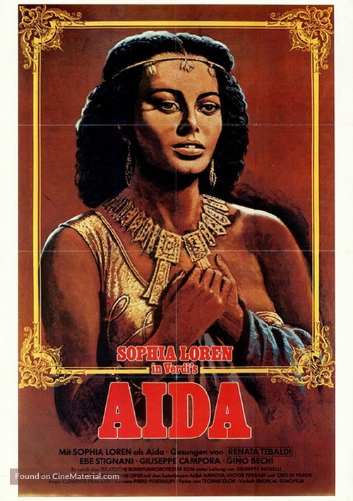 Aida - German Movie Poster