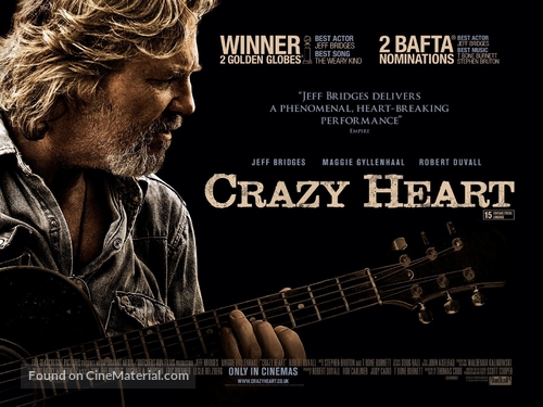 Crazy Heart - British Movie Poster