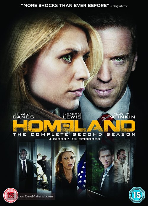&quot;Homeland&quot; - British DVD movie cover