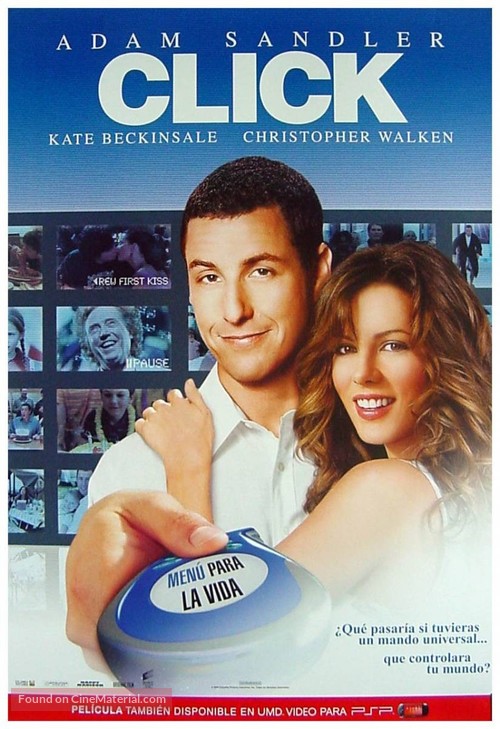 Click - Spanish DVD movie cover