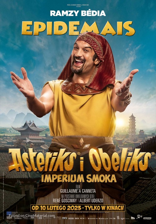 Ast&eacute;rix &amp; Ob&eacute;lix: L&#039;Empire du Milieu - Polish Movie Poster