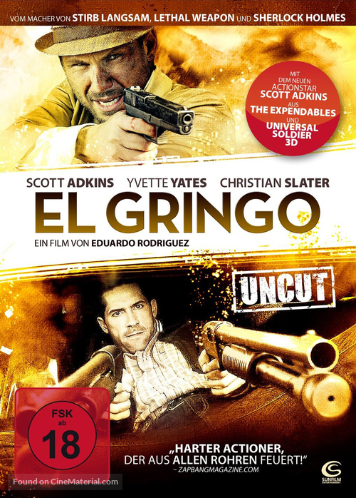 El Gringo - German DVD movie cover