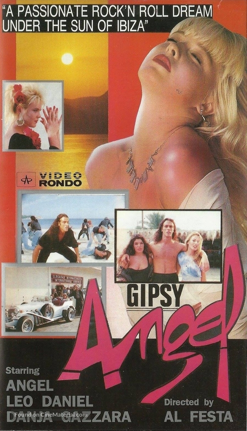 Gipsy Angel - Polish VHS movie cover