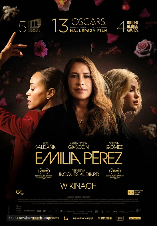 Emilia Perez (2024) Polish movie poster