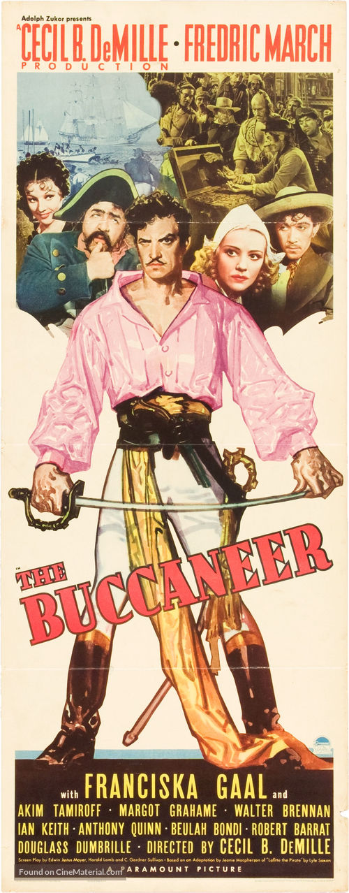 The Buccaneer - Movie Poster