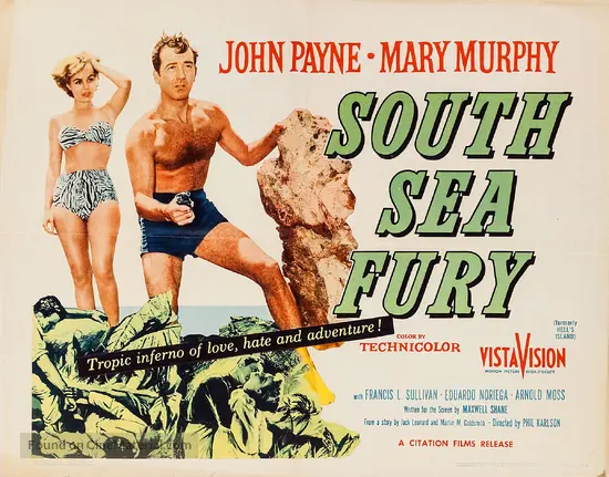 Hell S Island 1955 Movie Poster Hell S Island 1955 Movie Poster