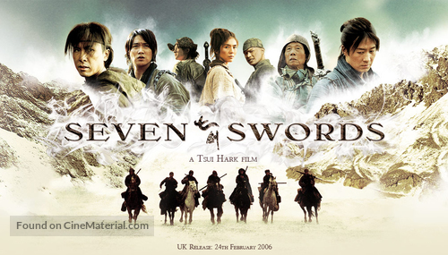 Seven Swords - British Movie Poster