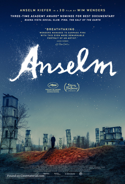 Anselm - Das Rauschen der Zeit - Movie Poster