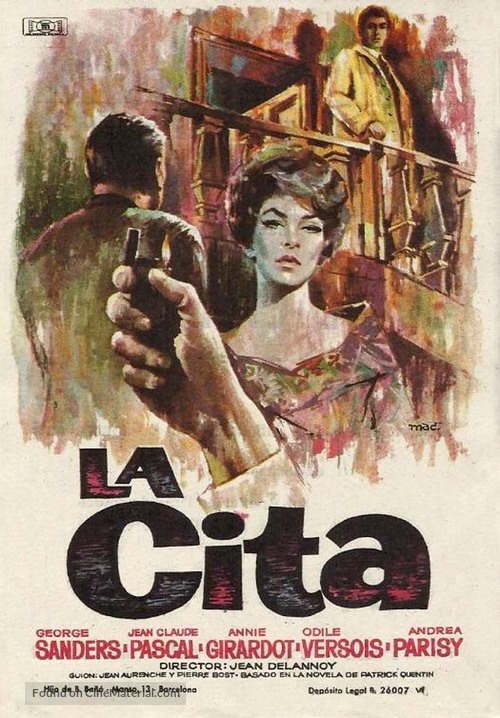 Le rendez-vous - Spanish Movie Poster