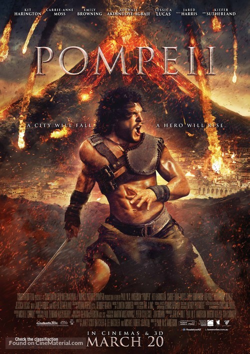 Pompeii - New Zealand Movie Poster