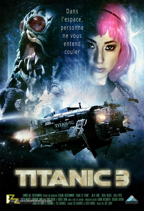 Aliens vs. Titanic - French DVD movie cover