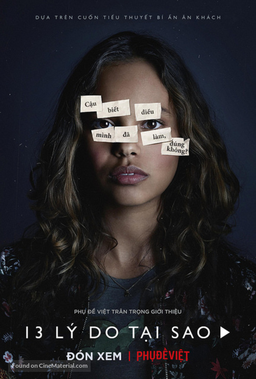 &quot;Thirteen Reasons Why&quot; - Vietnamese Movie Poster