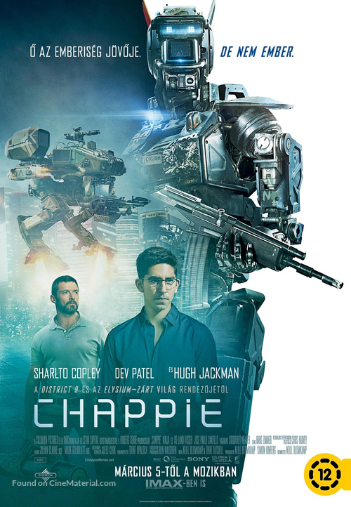 Chappie - Hungarian Movie Poster