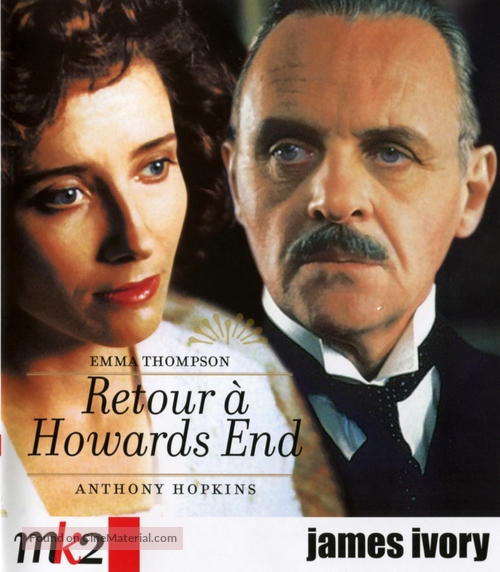 Howards End - French Blu-Ray movie cover