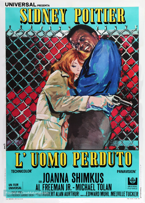 The Lost Man - Italian Movie Poster