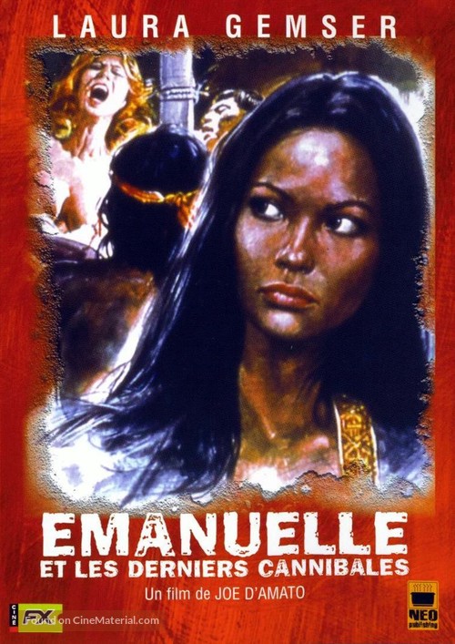 Emanuelle e gli ultimi cannibali - French DVD movie cover