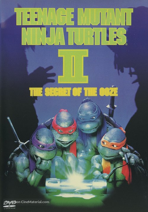 Teenage Mutant Ninja Turtles II: The Secret of the Ooze - DVD movie cover