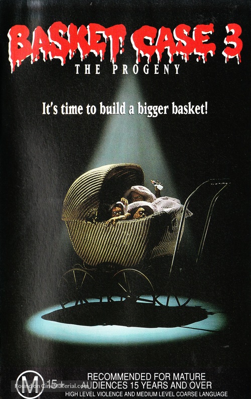 Basket Case 3: The Progeny - Australian Movie Cover