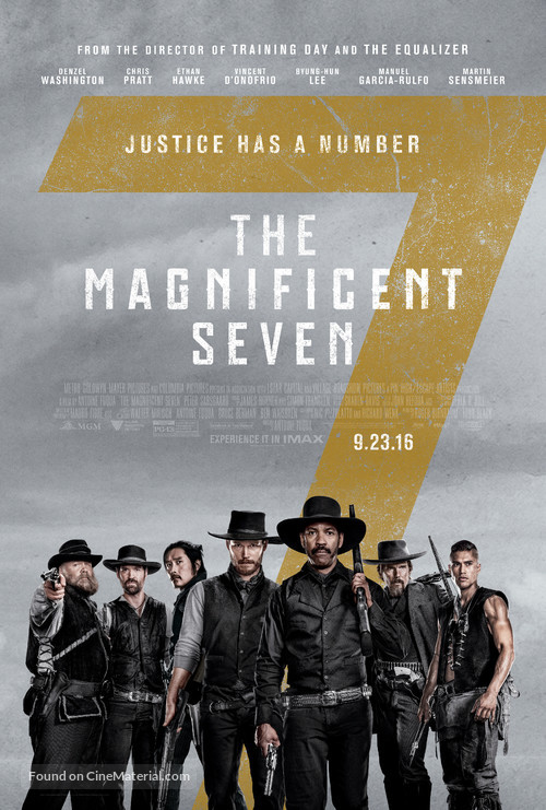 The Magnificent Seven - Theatrical movie poster