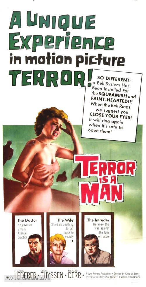 Terror Is a Man - Movie Poster