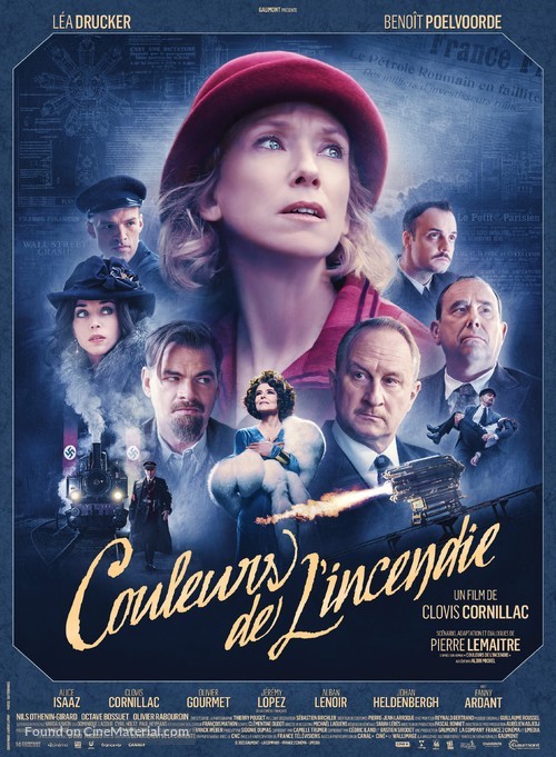 Couleurs de l&#039;incendie - French Movie Poster