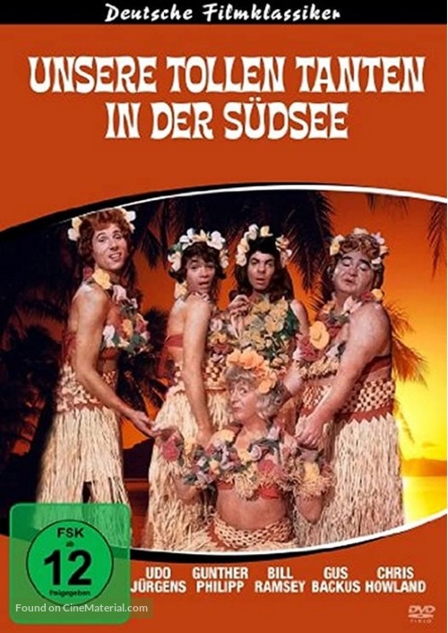 Unsere tollen Tanten in der S&uuml;dsee - German Movie Cover
