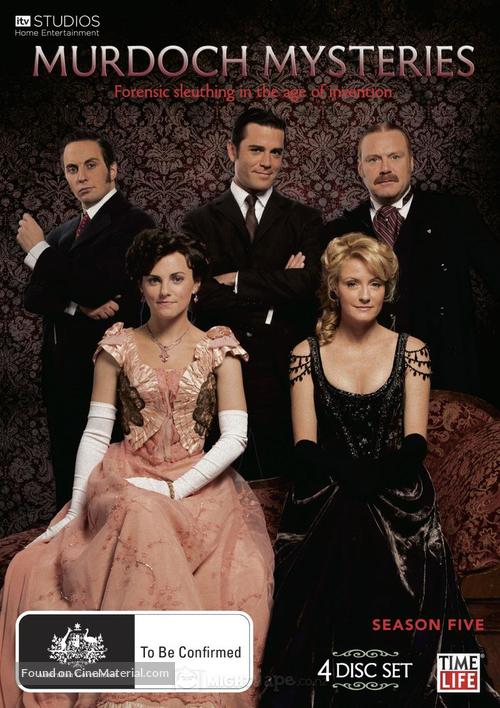 &quot;Murdoch Mysteries&quot; - New Zealand DVD movie cover