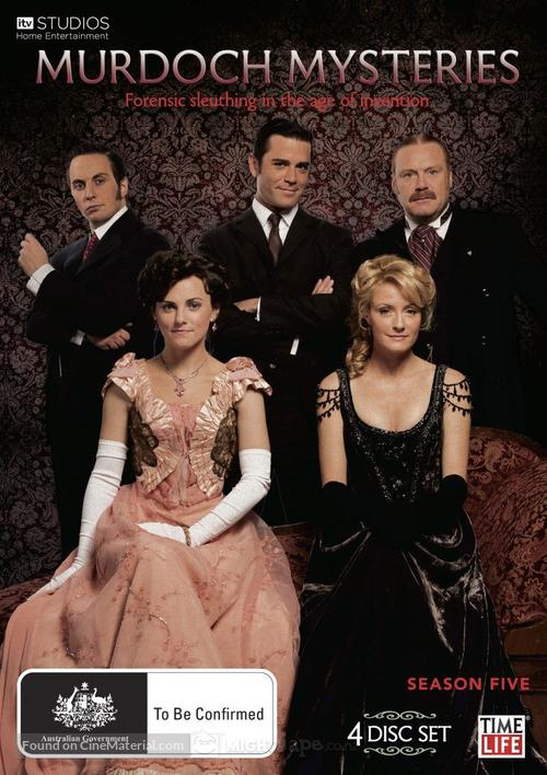 &quot;Murdoch Mysteries&quot; - New Zealand DVD movie cover