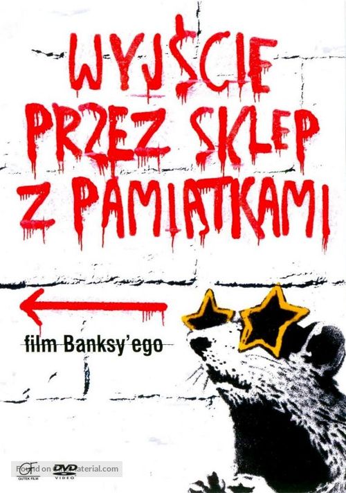 Exit Through the Gift Shop - Polish DVD movie cover