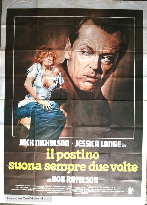 The Postman Always Rings Twice - Italian Movie Poster