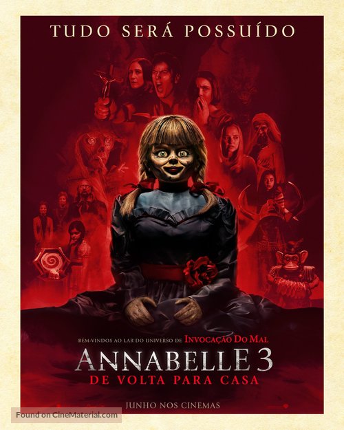 Annabelle Comes Home - Brazilian Movie Poster