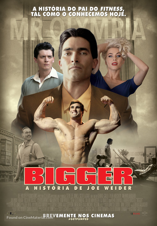 Bigger - Portuguese Movie Poster