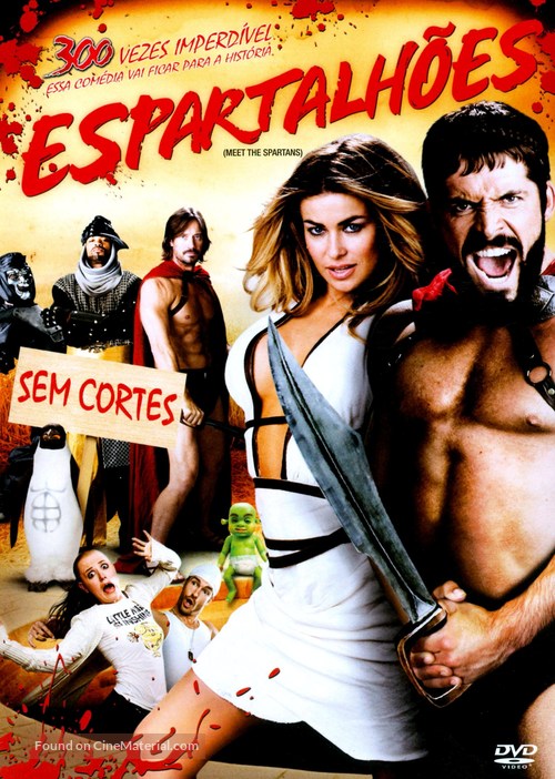 Meet the Spartans - Brazilian DVD movie cover
