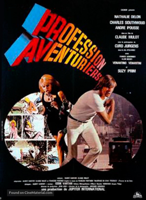 Profession: Aventuriers - French Movie Poster