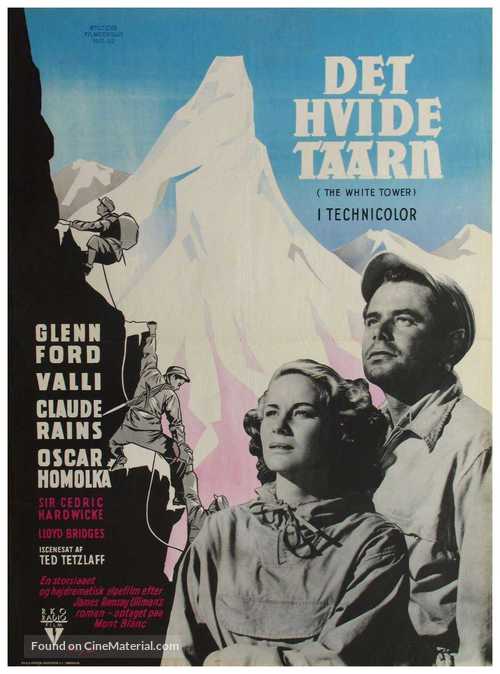 The White Tower - Danish Movie Poster
