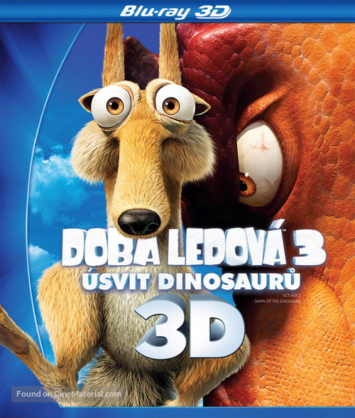 Ice Age: Dawn of the Dinosaurs - Czech Blu-Ray movie cover