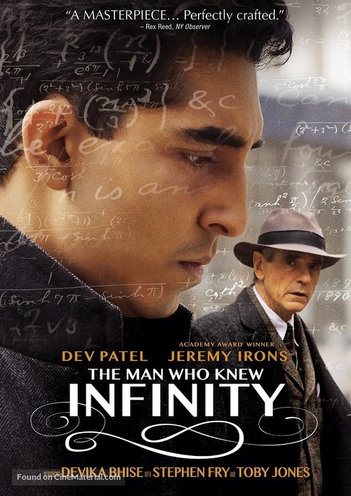 The Man Who Knew Infinity - Movie Cover
