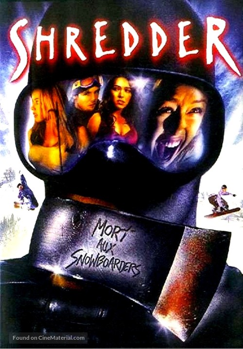 Shredder - French DVD movie cover