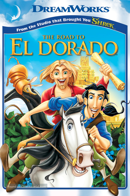 The Road to El Dorado - DVD movie cover