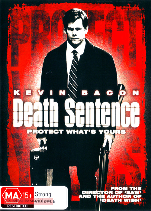 Death Sentence - Australian DVD movie cover
