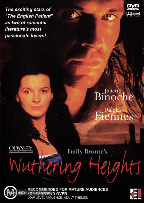 Wuthering Heights - Australian DVD movie cover