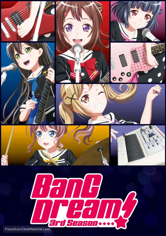 &quot;BanG Dream!&quot; - Japanese Movie Poster