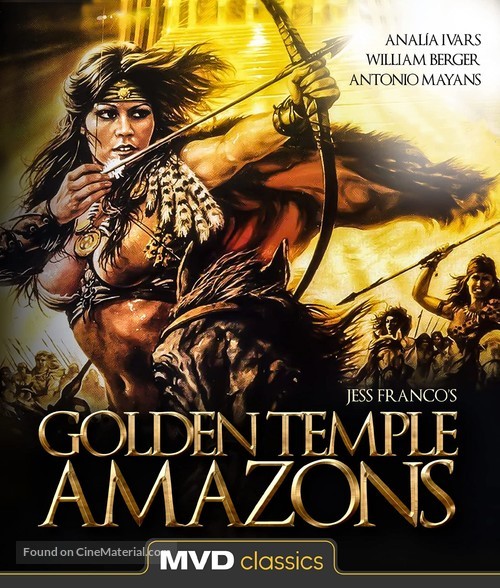 Les amazones du temple d&#039;or - Blu-Ray movie cover