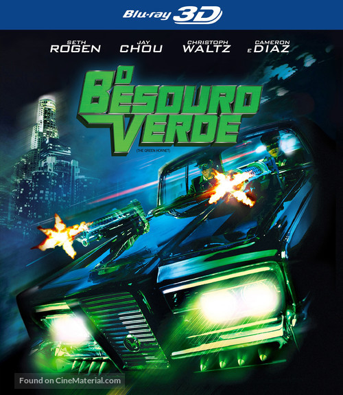The Green Hornet - Brazilian Blu-Ray movie cover