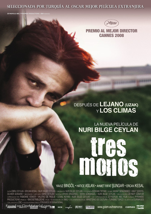 Uc maymun - Spanish Movie Poster