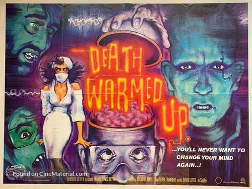 Death Warmed Up - British Movie Poster