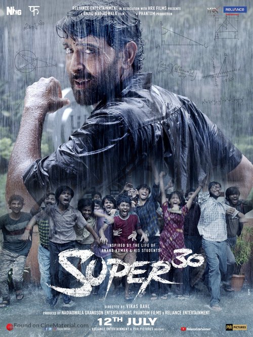 Super 30 - Indian Movie Poster