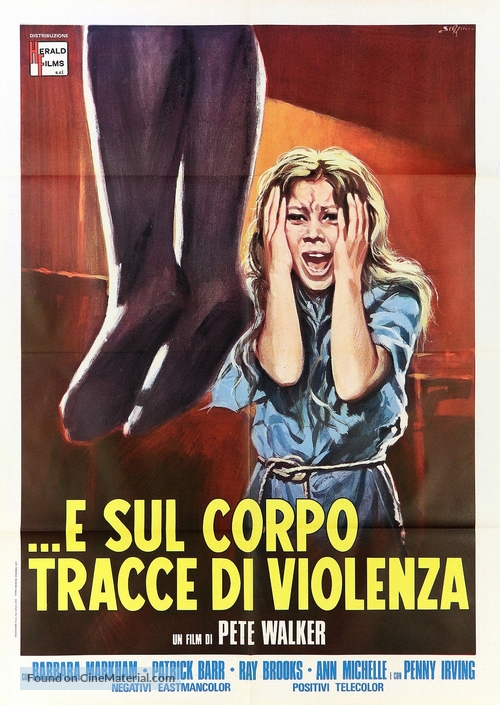 House of Whipcord - Italian Movie Poster